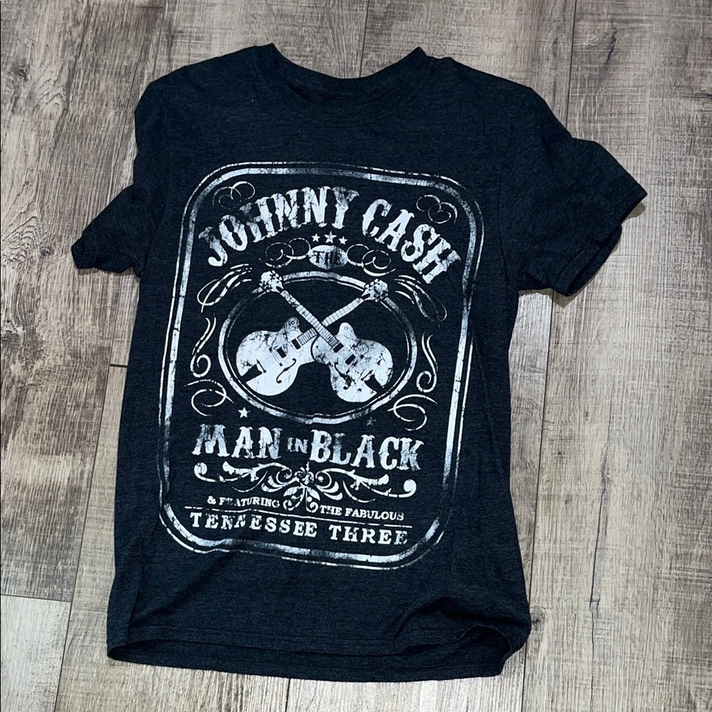 Johnny Cash Black Graphic Tee